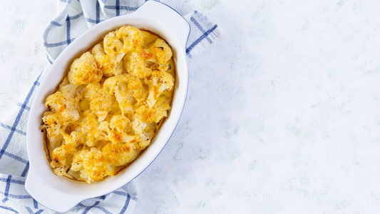 Coliflor Especiada con Queso Labneh