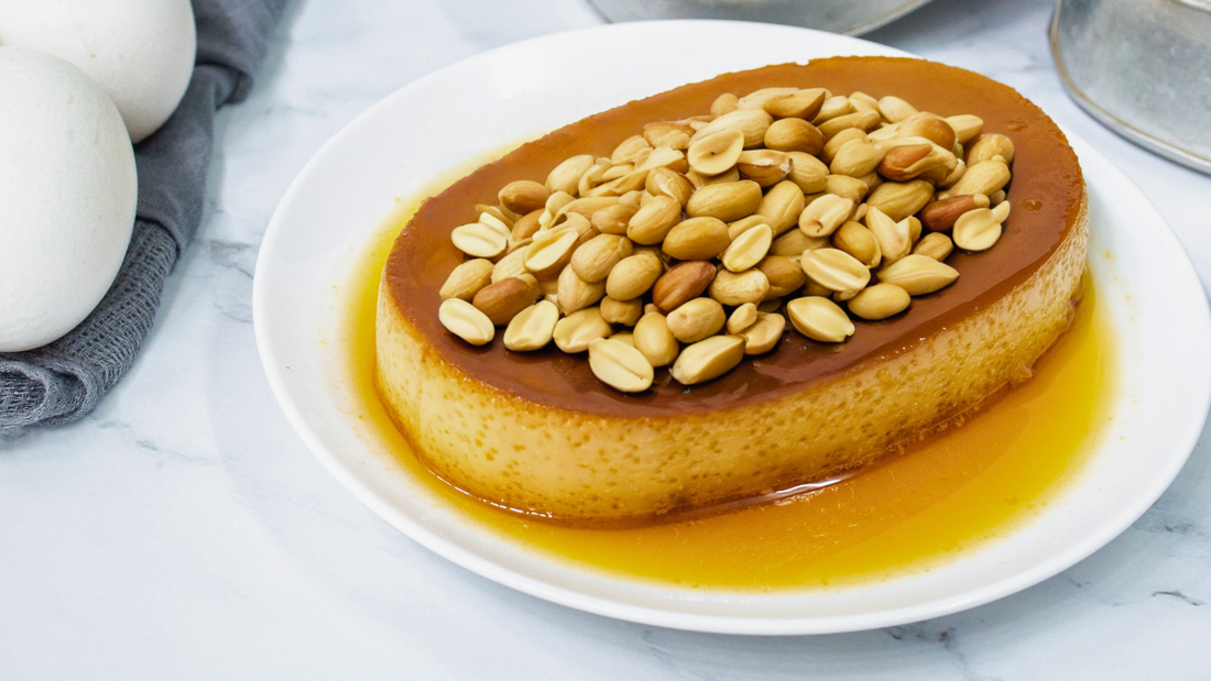 Delicioso flan de mantequilla de maní: Receta paso a paso