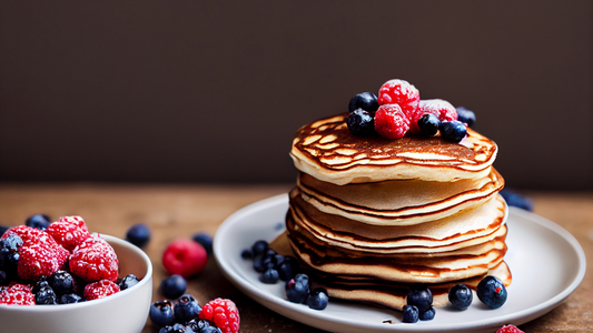 Pancakes con Yogurt Griego: Una Receta Nutritiva y Deliciosa