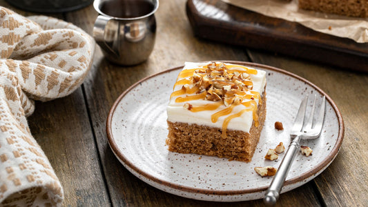 Pastel de Zanahoria con Frosting de Yogurt Griego