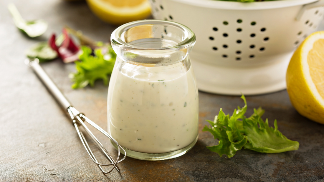 Salsa Ranch Saludable con Yogurt Griego: Ideal para tus Vegetales