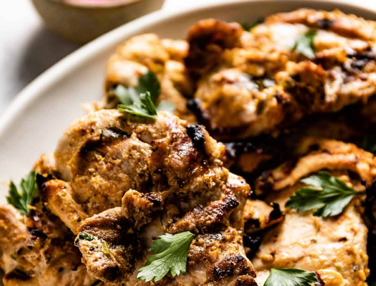 Marinada de Pollo con Yogurt Griego