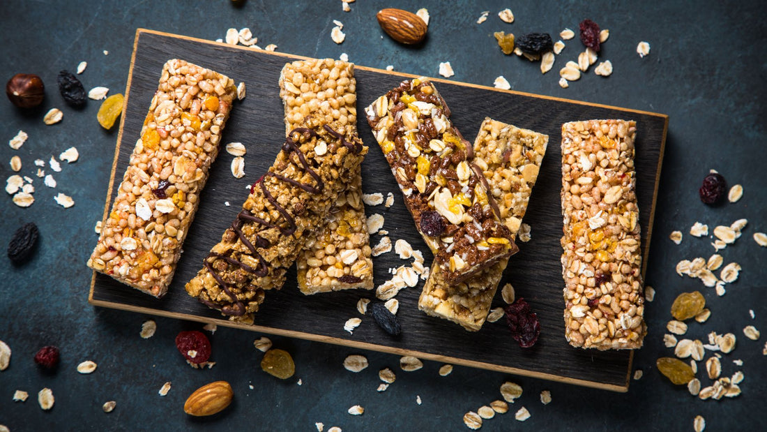 Barras de Granola Caseras con Yogurt Cubierto de Chocolate