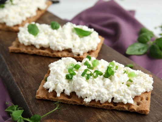 Galletas saladas de ricotta, avena y queso