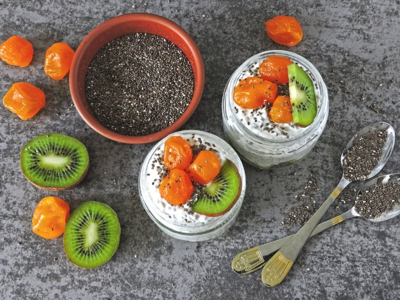 Pudín de chía con capas